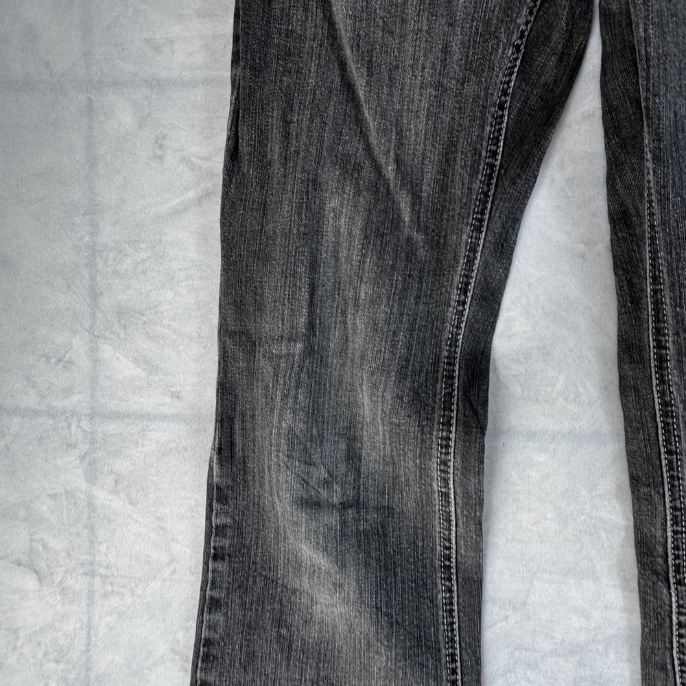 Banana Republic Womens Bootcut Jeans Black Denim Regular Fit Comfort Size 00P - Picture 10 of 16